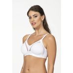 Newbra Lıngerıe Kadın Tül Detay Toparlayıcı Sütyen | Beyaz 706