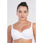 NEWBRA LINGERIE Sütyen Kutulu Basic Sütyen B Cup - 90 - Beyaz
