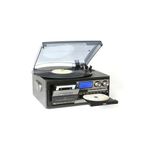 newdaki Nostaljik Pikap Kaset CD Çalar Bluetoothlu Kumandalı Radyo Mp3 USB 33-45-78 lik Plakla