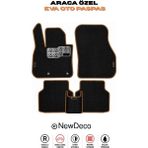 NewDeco Seat Arona Kj7 2017 ve Sonrası Yeni Nesil Hücreli Eva Paspas Takımı Stt - Siyah - Taba