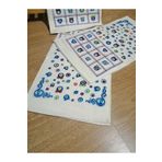 Neweste 12 Li Söz Nişan Kına Düğün Sünnet Araba Konvoy Havlusu Nazar Boncuk Temalı Havlu 50*30cm