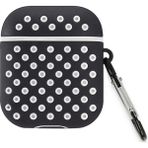 Newface Airpods (1.nesil) Spor Delikli Kılıf - Siyah-Beyaz - Siyah - Beyaz