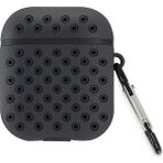 Newface Airpods 2 (2.nesil) Spor Delikli Kılıf - Siyah-Siyah Drstr