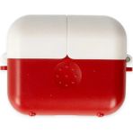 Newface Apple AirPods 3 (3.nesil) Basmalı Kılıf - Kırmızı-Beyaz Zrnet