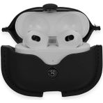 Newface Apple AirPods 3 (3.nesil) Çanta Deri Kılıf - Siyah Gnzrz