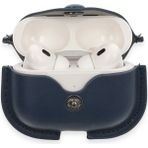 Newface Apple AirPods Pro 2 (2.nesil) Çanta Deri Kılıf - Lacivert Gnzrz