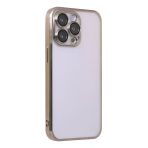 Newface Apple İphone 14 Pro Max Kılıf Razer Lensli Silikon - Gold
