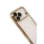 Newface Apple iPhone 17 Pro Razer Lensli Silikon - Gold