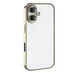 Newface Apple iPhone 17 Razer Lensli Silikon - Gold