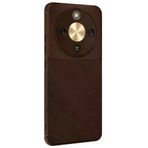 Newface Huawei Honor Magic 8 Lite Auto Focus Karbon Kapak - Kahverengi