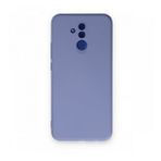 Newface Huawei Mate 20 Lite Nano İçi Kadife Silikon Lila Cep Telefonu Kılıfı
