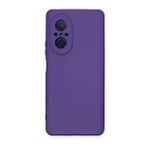 Newface Huawei Nova 9 SE Nano İçi Kadife Silikon Mor Cep Telefonu Kılıfı