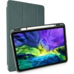 Newface Ipad Pro 11 (2018) Kılıf Kalemlikli Mars Tablet Kılıfı - Koyu Yeşil Drstr