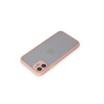 Newface iPhone 11 Montreal Silikon Kapak Pembe Cep Telefonu Kılıfı