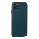 Newface iPhone 11 Pro Coco Deri Silikon Kapak Mavi Cep Telefonu Kılıfı
