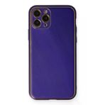 Newface iPhone 11 Pro Coco Deri Silikon Kapak Mor Cep Telefonu Kılıfı