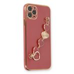 Newface iPhone 11 Pro Esila Silikon - Kırmızı Kılıf