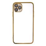 Newface iPhone 11 Pro Kılıf Razer Lensli Silikon - Gold
