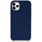 Newface iPhone 11 Pro Lansman Legant Silikon Lacivert Cep Telefonu Kılıfı
