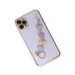 Newface iPhone 11 Pro Max Esila Silikon - Lila Kılıf