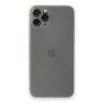 Newface iPhone 11 Pro Max PP Ultra İnce Kapak Beyaz Cep Telefonu Kılıfı