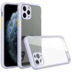 Newface iPhone 11 Pro Miami Şeffaf Silikon Lila Cep Telefonu Kılıfı