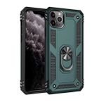 Newface iPhone 11 Pro Sofya Yüzüklü Silikon Kapak Yeşil Cep Telefonu Kılıfı