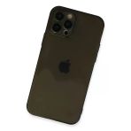 Newface iPhone 12 Pro Fly Lens Silikon - Siyah Kılıf