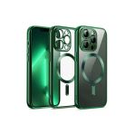 Newface iPhone 12 Pro Kross Magneticsafe Kapak - Koyu Yeşil Kılıf