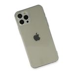 Newface iPhone 12 Pro Max Fly Lens Silikon Şeffaf Cep Telefonu Kılıfı