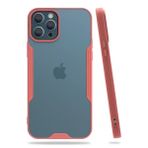 Newface iPhone 12 Pro Max Platin Silikon Pembe Cep Telefonu Kılıfı