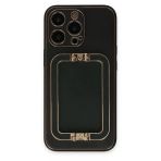 Newface iPhone 13 Pro Coco Elit Kapak - Siyah Kılıf