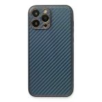Newface iPhone 13 Pro Coco Karbon Silikon Mavi Cep Telefonu Kılıfı