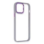 Newface iPhone 13 Pro Dora Kapak Lila Cep Telefonu Kılıfı