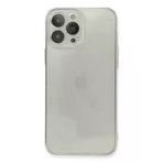 Newface iPhone 13 Pro Fly Lens Silikon Şeffaf Cep Telefonu Kılıfı