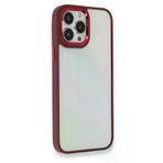 Newface iPhone 13 Pro Max Dora Kapak Kırmızı Kılıf