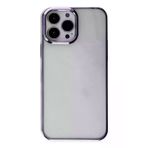 Newface iPhone 13 Pro Max Element Silikon Mor Kılıf