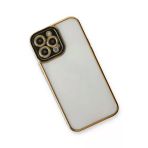 Newface iPhone 13 Pro Max Liva Lens Silikon Siyah Kılıf