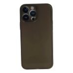 Newface iPhone 13 Pro Max PP Ultra İnce Kapak Gri Cep Telefonu Kılıfı
