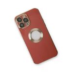 Newface iPhone 13 Pro Max Store Silikon Kırmızı Kılıf