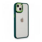 Newface iPhone 14 Dora Kapak Haki Yeşil Kılıf