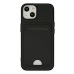 Newface iPhone 14 Kelvin Kartvizitli Silikon Siyah Kılıf