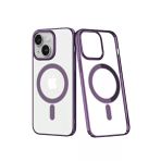 Newface iPhone 14 Plus Element Magneticsafe Sert Kapak Mor Kılıf