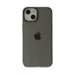 Newface iPhone 14 Plus Pc Sert Şeffaf Kapak Siyah Kılıf
