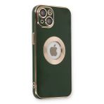 Newface iPhone 14 Plus Store Silikon Yeşil Kılıf