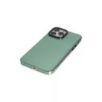 Newface iPhone 14 Pro Anka PC Sert Metal Kapak Yeşil Cep Telefonu Kılıfı