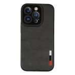 Newface iPhone 14 Pro Loop Deri Silikon Siyah Kılıf