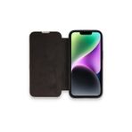Newface iPhone 14 Pro Max Dolpin Kapaklı Siyah Kılıf