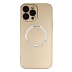 Newface iPhone 14 Pro Max Jack Magneticsafe Lens Silikon Gold Kılıf