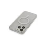 Newface iPhone 14 Pro Max Matte Şeffaf Magneticsafe Şeffaf Cep Telefonu Kılıfı